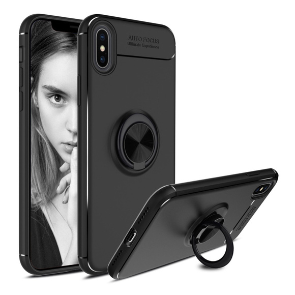 Accessories - iPhone XS Max Case Ring Kickstand Shockproof Case